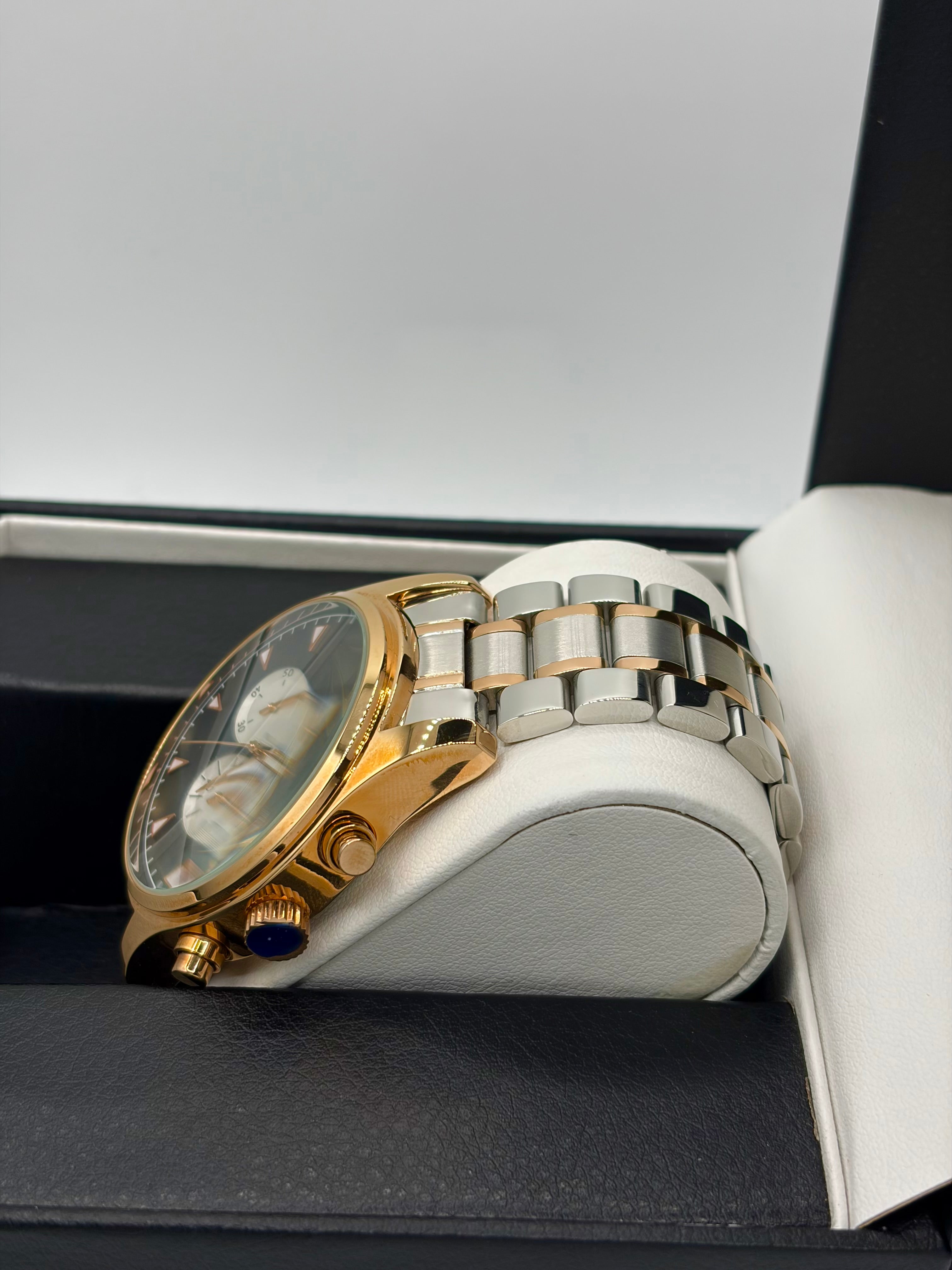 ORSGA 9111 Two-Tone Stainless Steel Chronograph