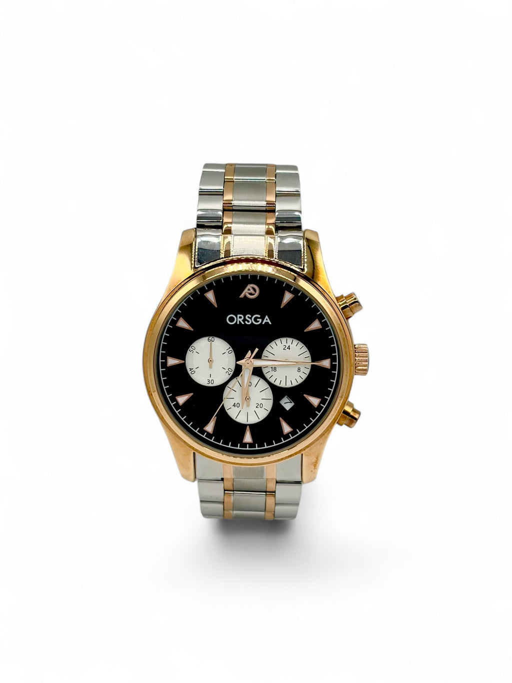 ORSGA 9111 Two-Tone Stainless Steel Chronograph