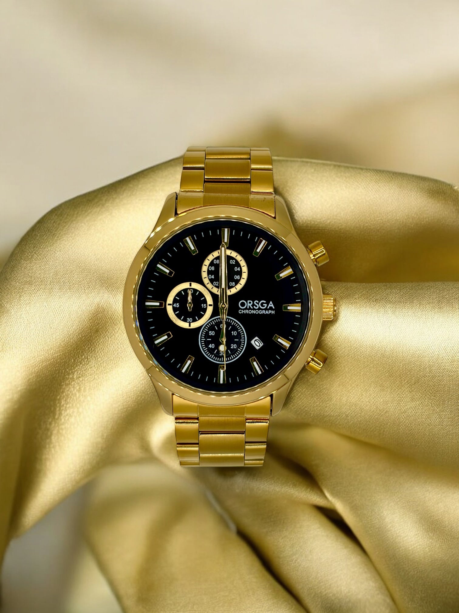 ORSGA OS-1369G Stainless-Steel Chronograph Watch