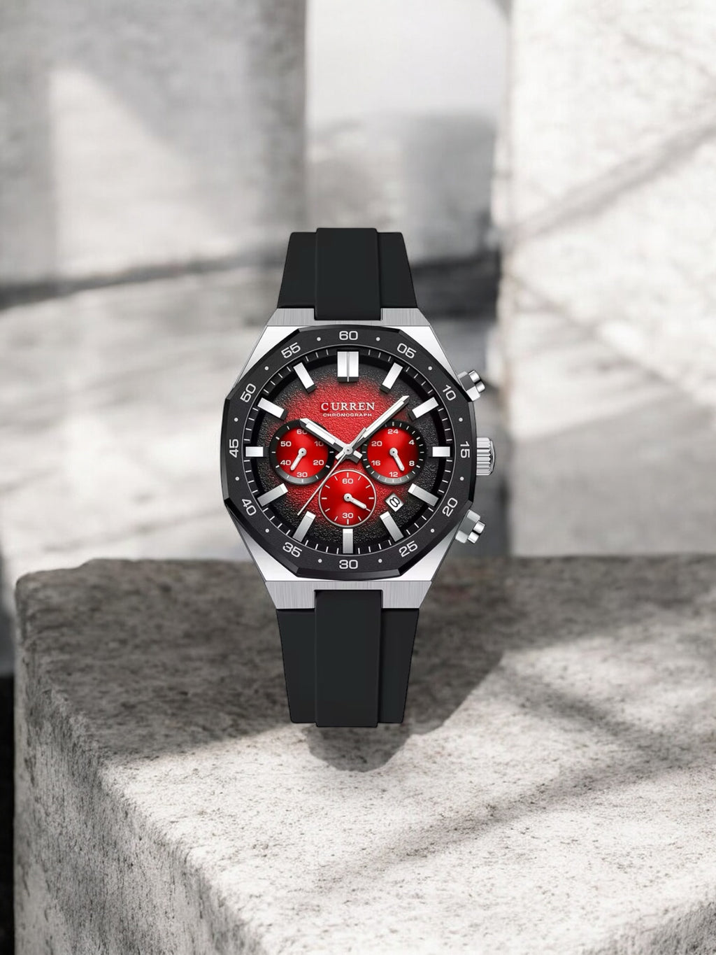 CURREN 8489 Sports Chronograph Watch
