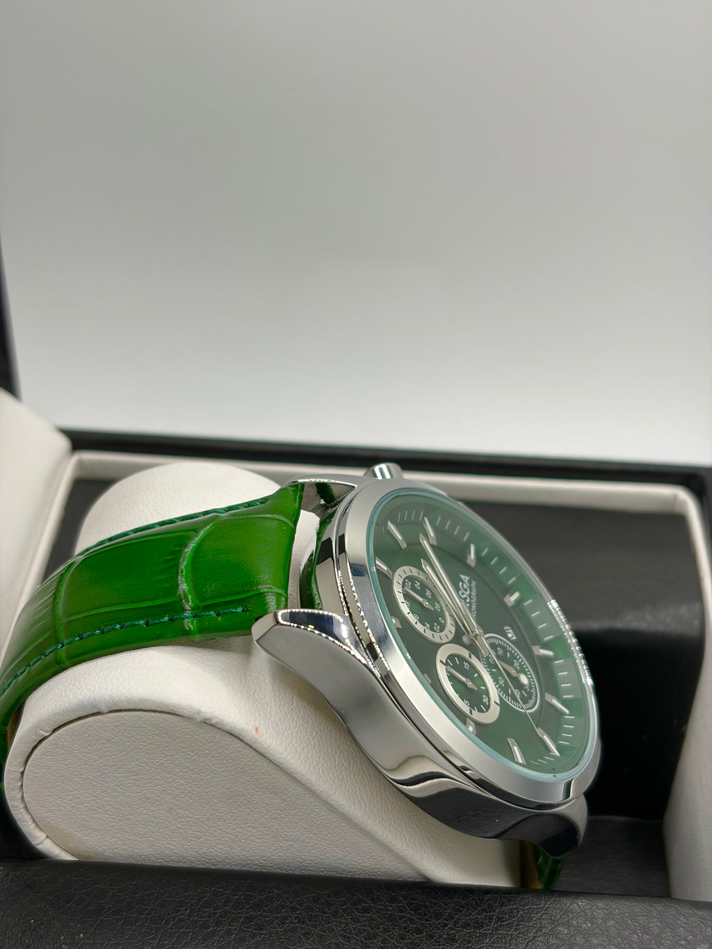 ORSGA OS-1369G Classic Chronograph Leather Watch