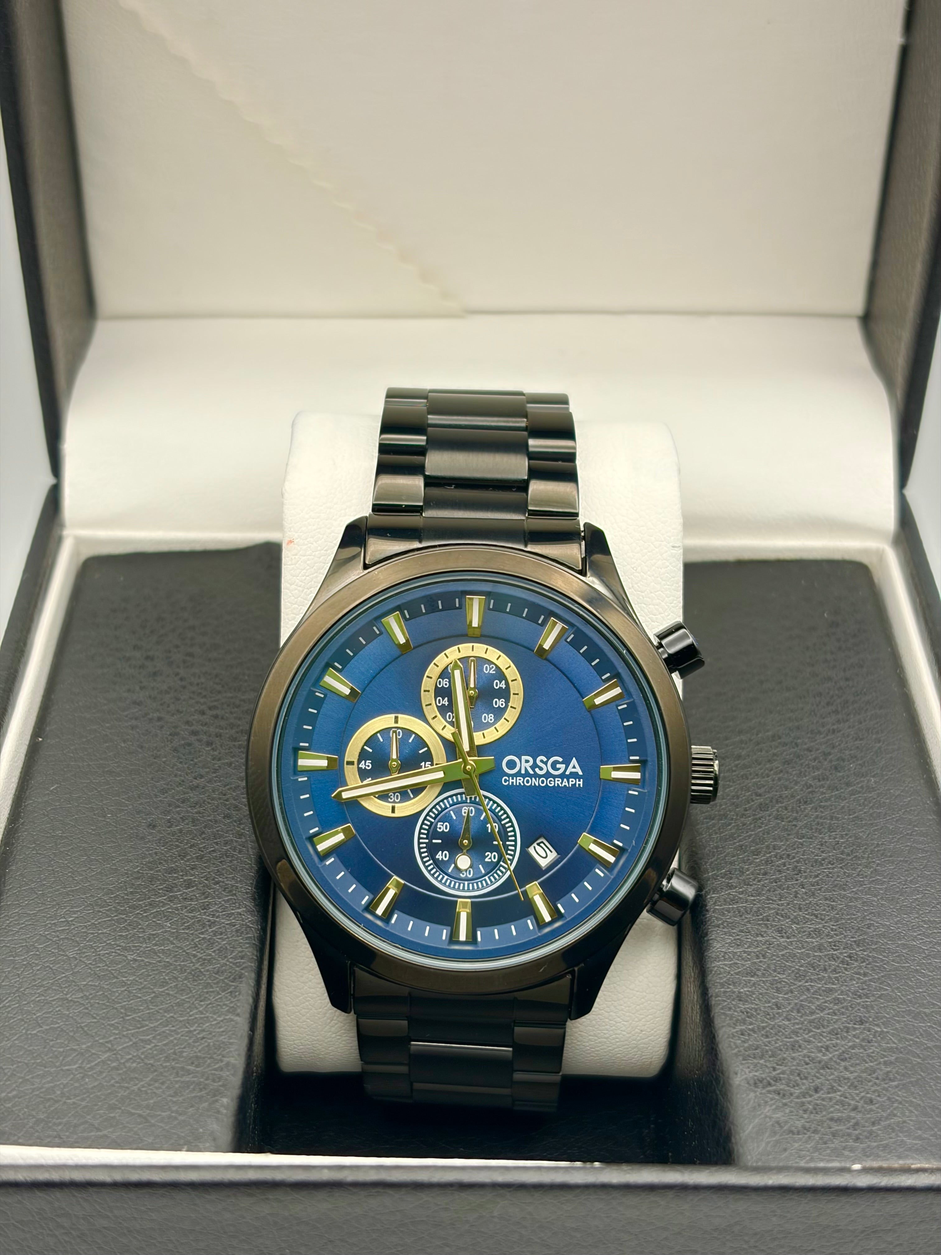 ORSGA OS-1369G Stainless-Steel Chronograph Watch