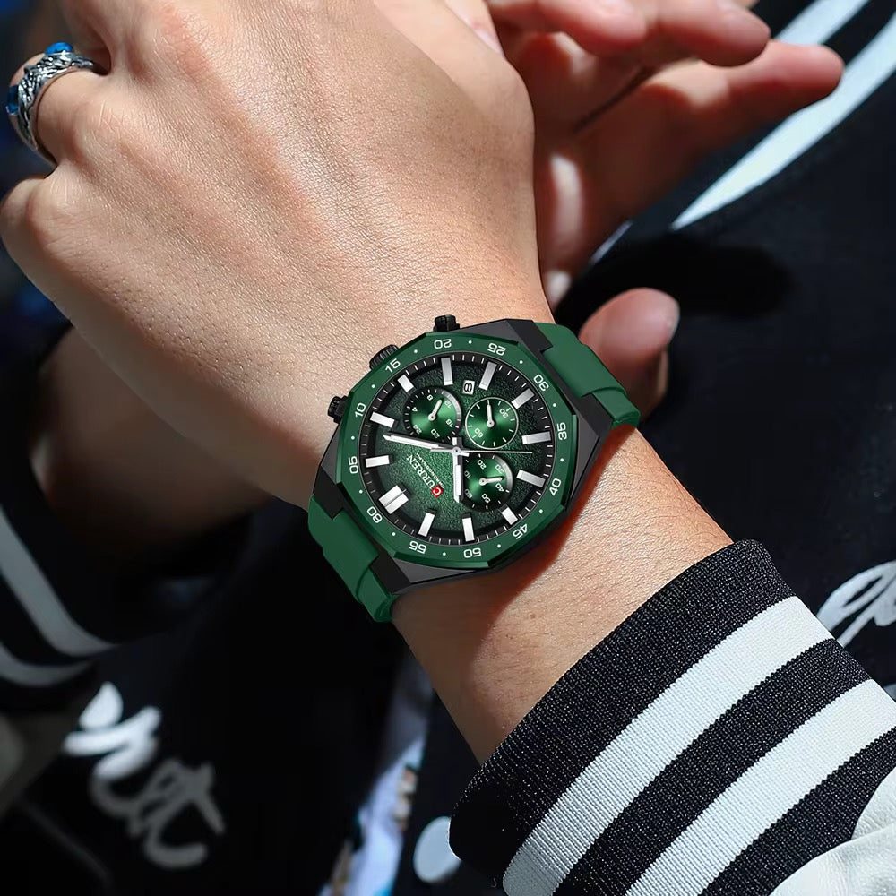 CURREN 8489 Sports Chronograph Watch