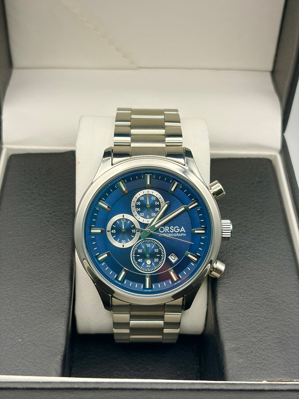 ORSGA OS-1369G Stainless-Steel Chronograph Watch