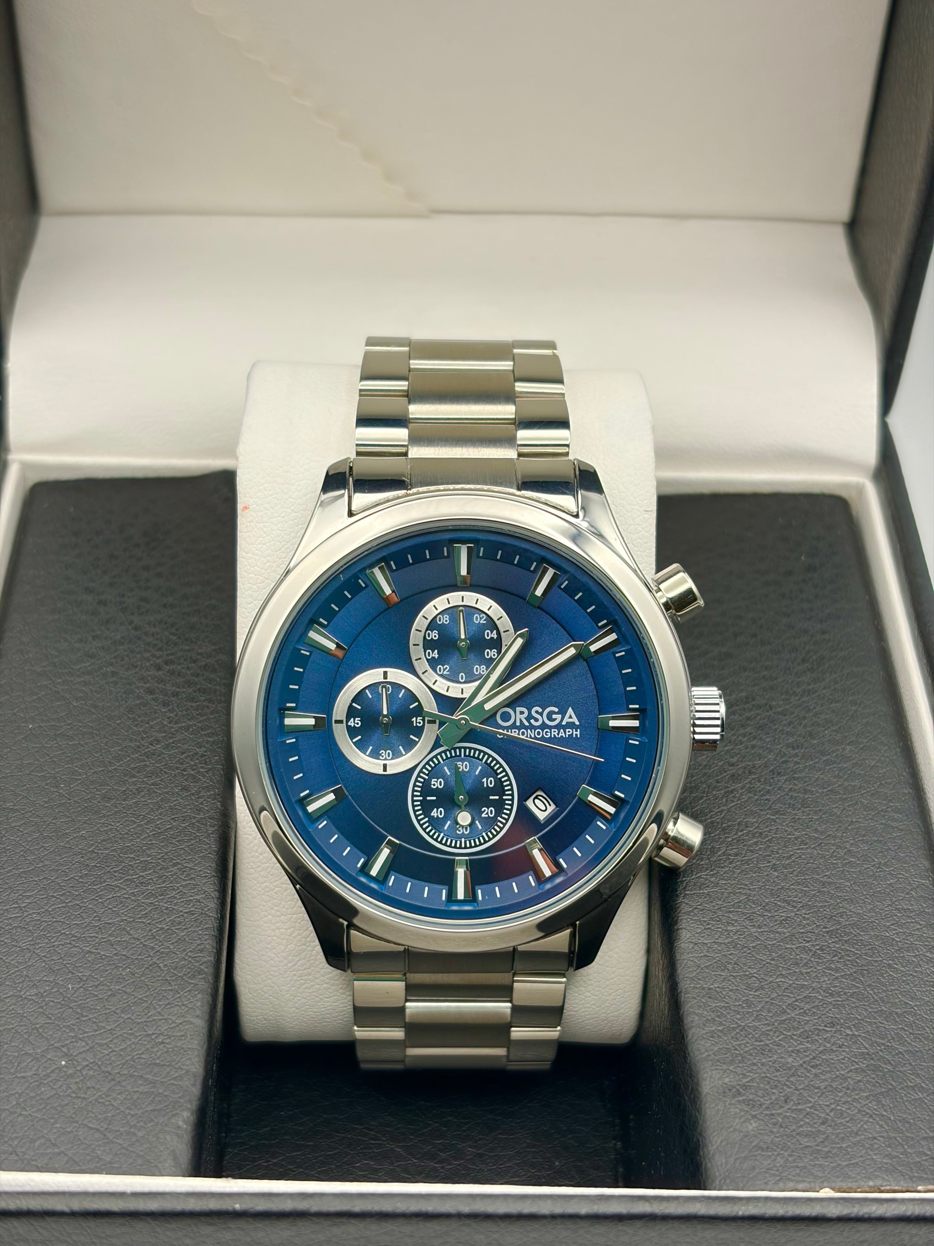 ORSGA OS-1369G Stainless-Steel Chronograph Watch