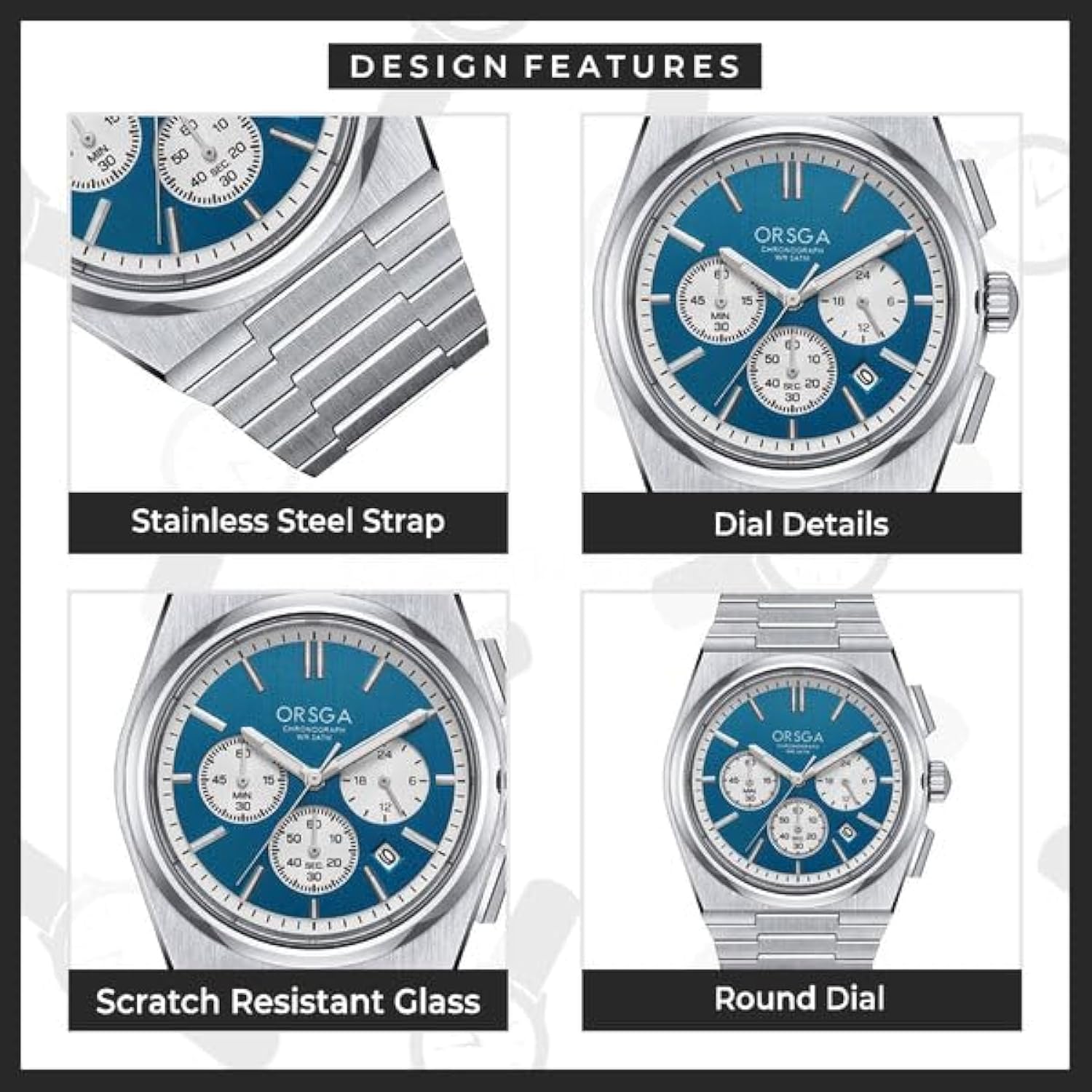 ORSGA Chronograph 1385G