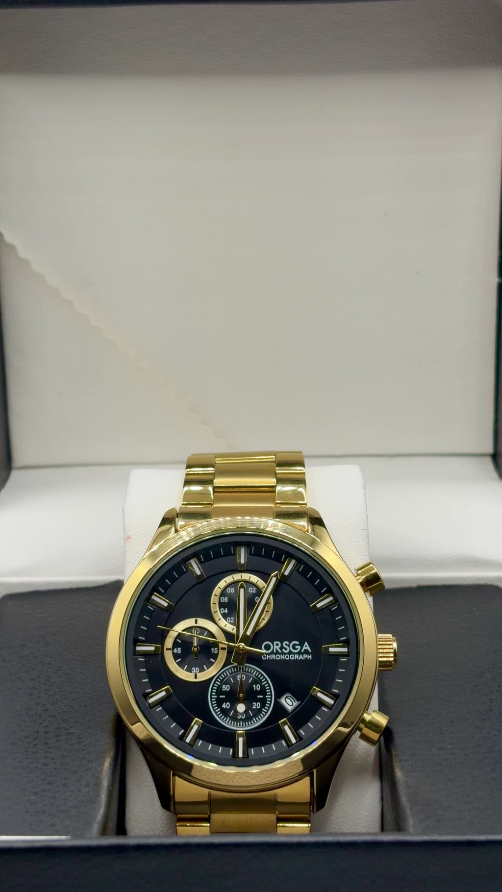 ORSGA OS-1369G Stainless-Steel Chronograph Watch