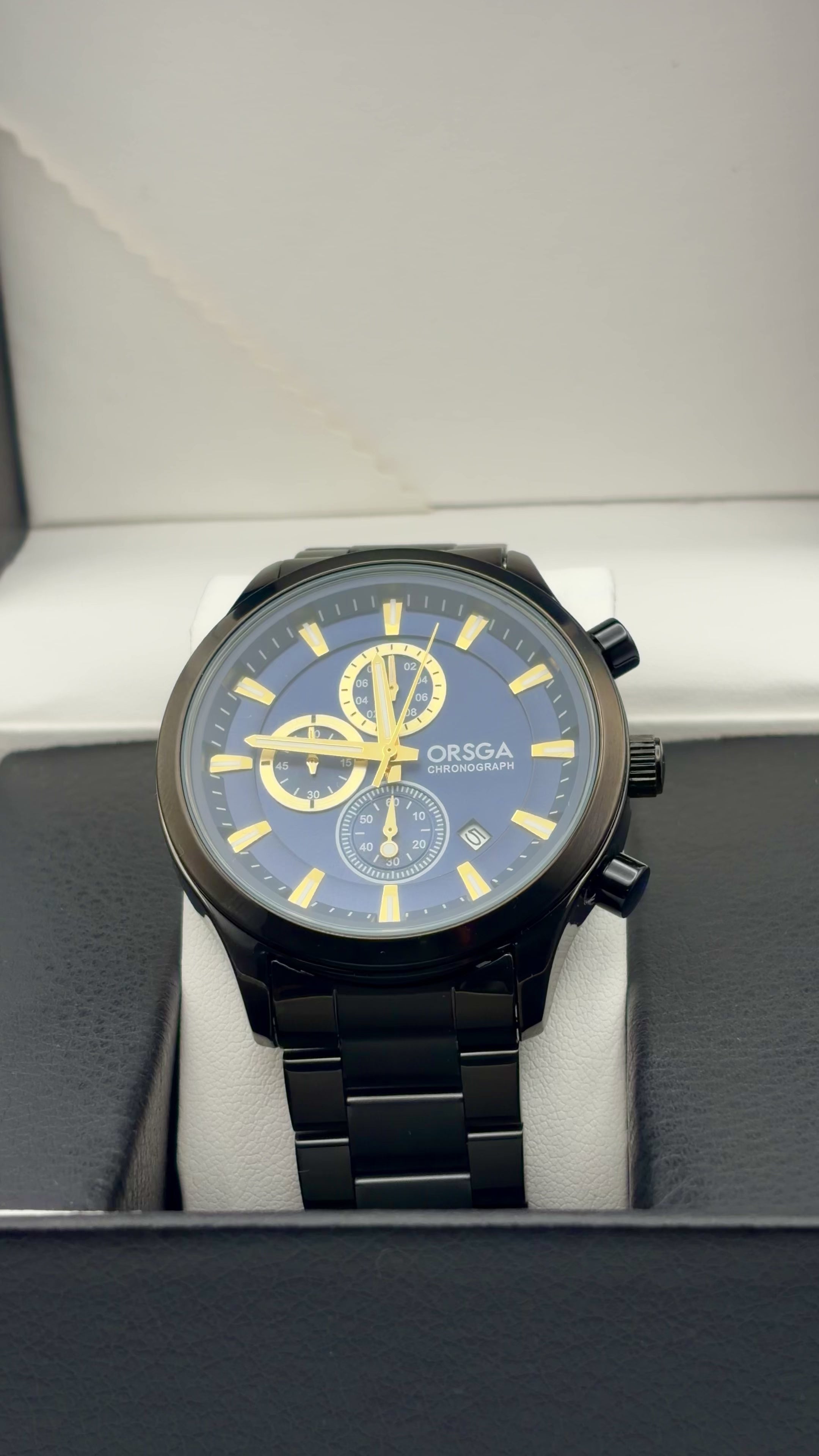 ORSGA OS-1369G Stainless-Steel Chronograph Watch